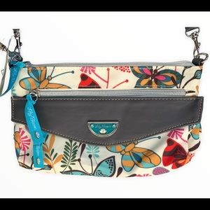 New! Lily Bloom Mini Colorful Butterfly Crossbody NWT